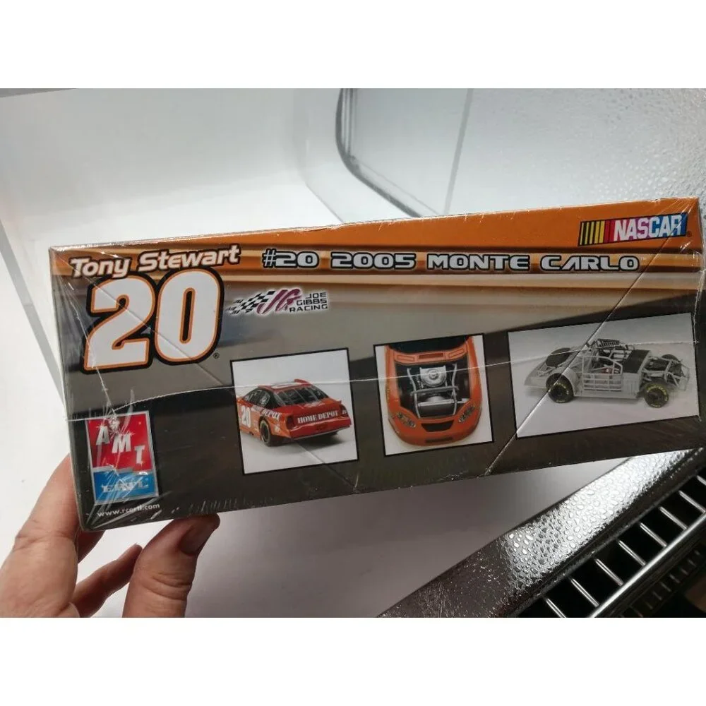 Tony Stewart #20 2005 Monte Carlo NASCAR Model Kit By AMT- Sealed Box